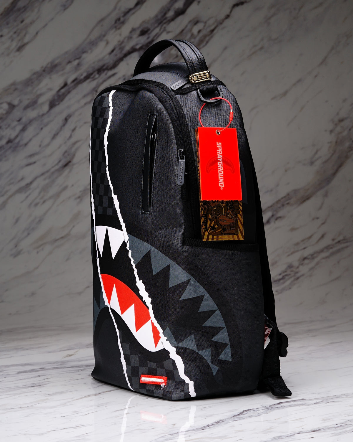 MOCHILA CENTER RIP REVEALING GRAY CHECK
