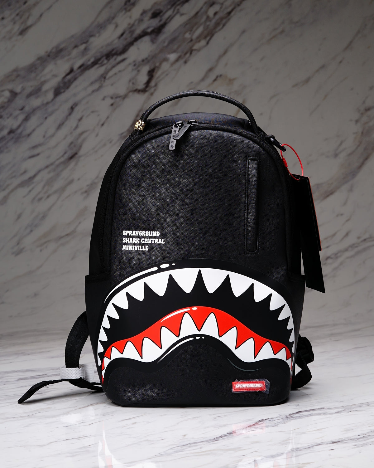 MOCHILA MINI BLACK TOON SHARK