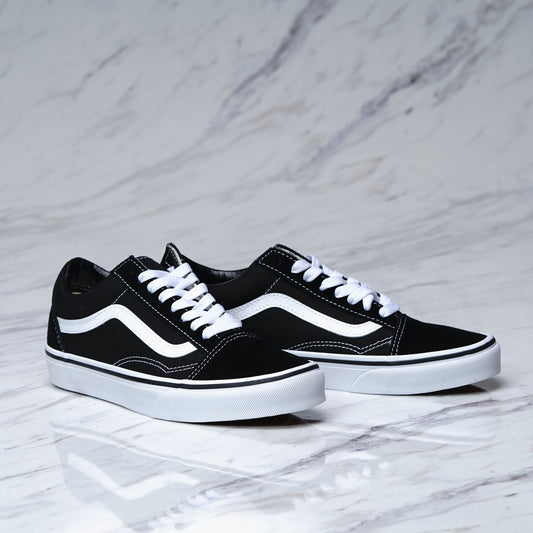 VANS OLD SKOOL - BLACK - WHITE