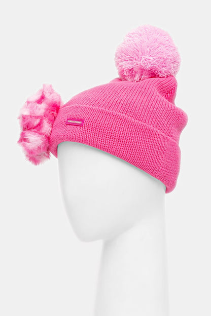 GORRO PINK BEAR PUFF