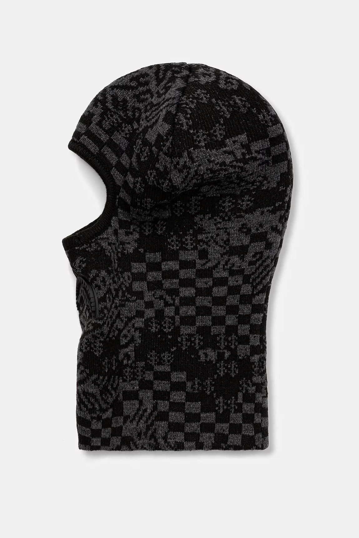 PASAMONTAÑAS KNIT BLACK WARP CHECK