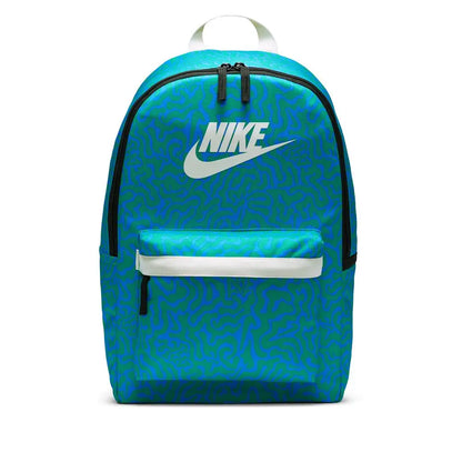 MOCHILA NIKE HERITAGE BLUE/STADIUM GREEN/COCONUT MILK