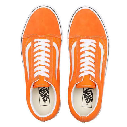 VANS Old Skool  Orange Tiger/ True white