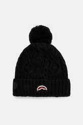 GORRO BLACK KNIT PUFF