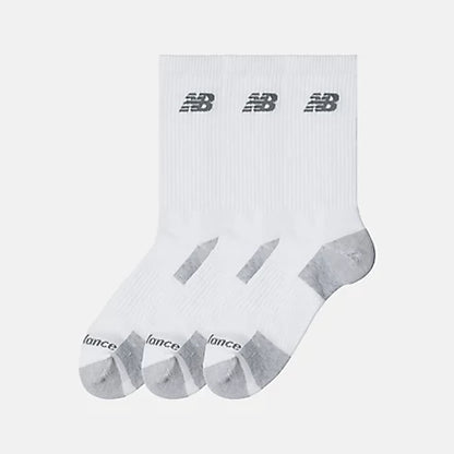 Medias Unisex Performance Cushioned Crew 3 Pack (WT)