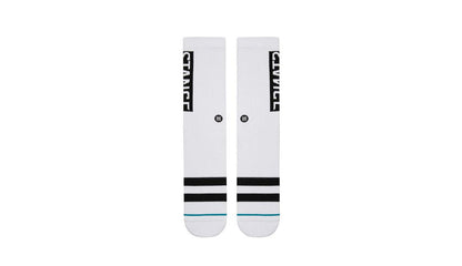 MEDIAS STANCE - OG WHITE-BLACK