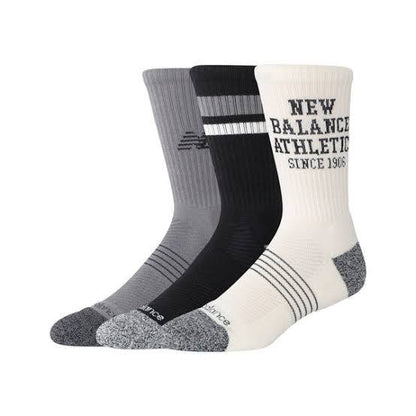 New Balance Active Graphic Crew Socks 3 Pack