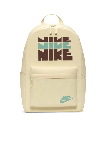 MOCHILA NIKE HERITAGE BKPK-RETRO P LT KHAKI/BGYCRH/(CANNON)