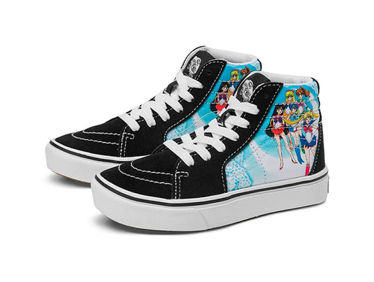 Sailor Moon Comfycush Sk8-Hi Junior