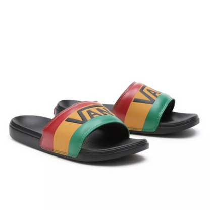 Vans La Costa Slide Rasta Black